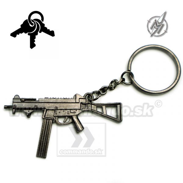 Kľúčenka HK UMP kovová s krúžkom