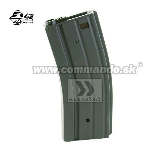 Airsoft zásobník JG M4/M16 AEG HiCap 300 Full Metal MAG-M4-300