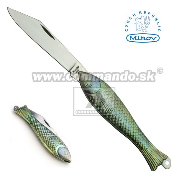 Mikov RYBKA Gold Retro zatvárací nožík rybička 130-NZn-1