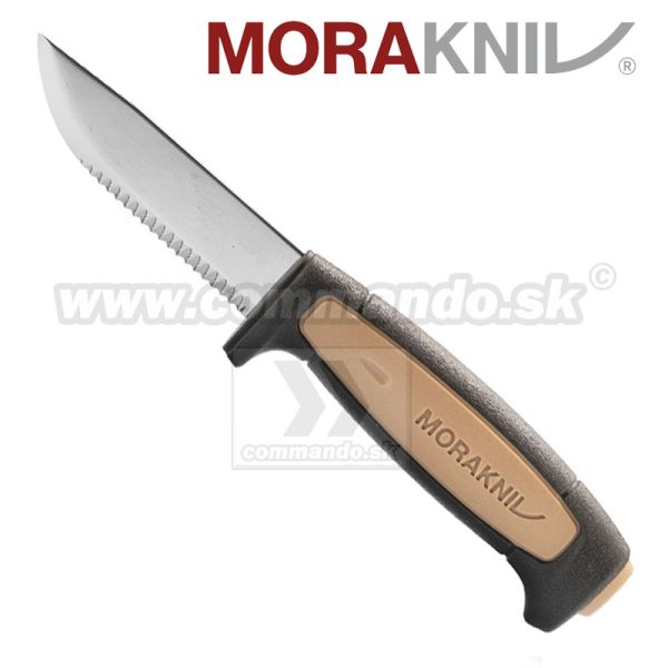 Nôž Morakniv ROPE Stainless steel, béžovočierny