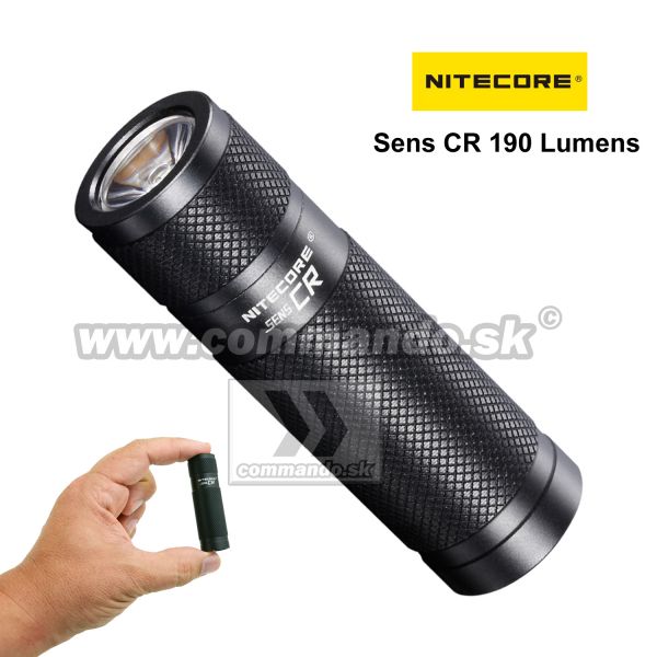 Nitecore Sens CR  Led 190 Lumen svietidlo Flashlight