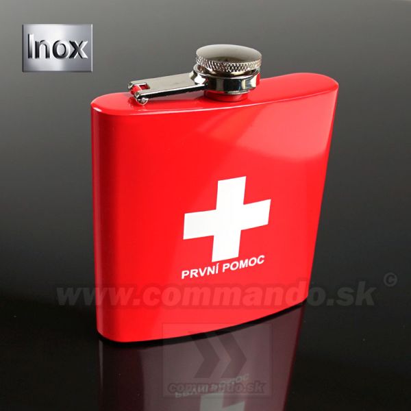 Likérka ploskačka Prvá pomoc 6oz 0,18 Litra Hip Flask