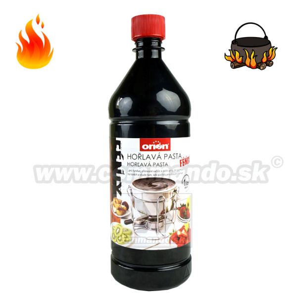 Horľavá pasta Fenix 1L Firegel Orion