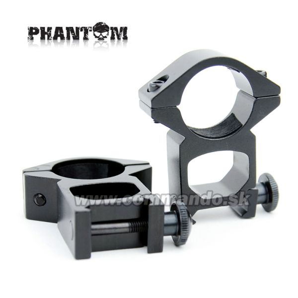 Phantom Rifle Scope Rings Ø 25,4mm High Montážne krúžky 21mm