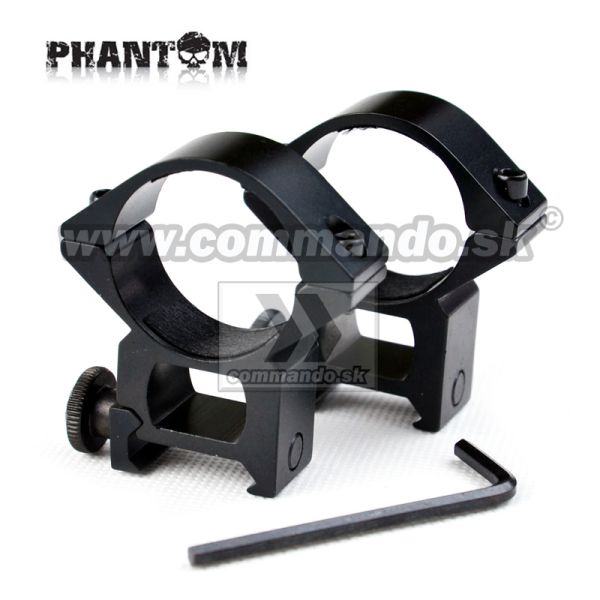 Phantom Rifle Scope Rings Ø 30mm High Montážne krúžky 21mm