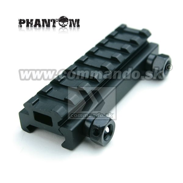 Phantom Low Rail Extension Metal Mount Base 21/22 mm