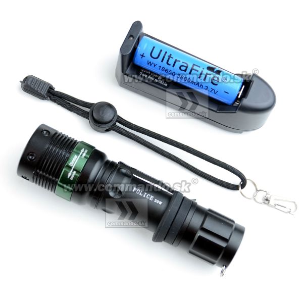 Power Style Police Svietidlo Zoom Cree Led 180 Lumen