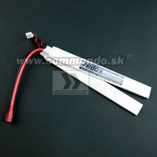 Redox Batéria Li-PO 1400 mAh 7,4V 20C Dean konektor