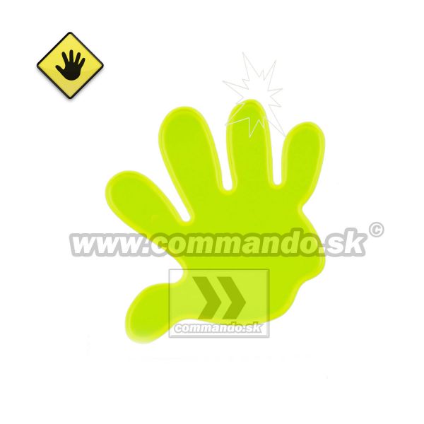 Reflex Stop Hand samolepka v tvare ruky