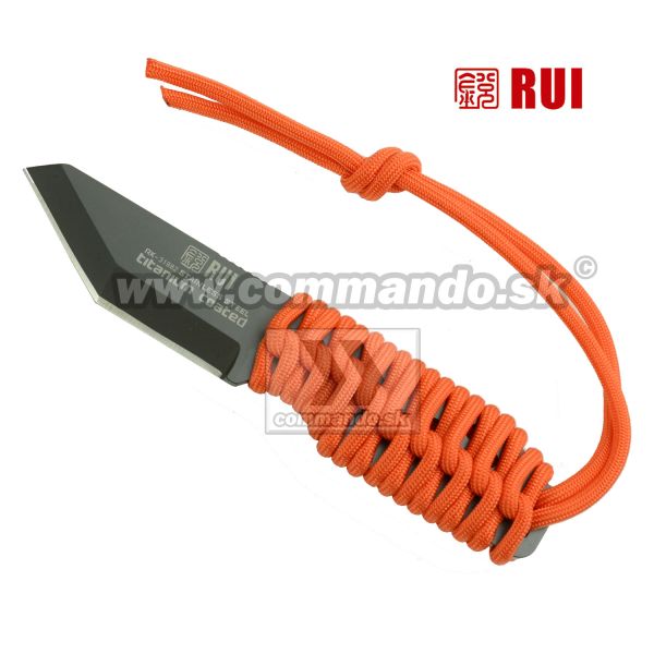 RUI Tactical Knife Paracord Tanto 31982 s pevnou čepeľou
