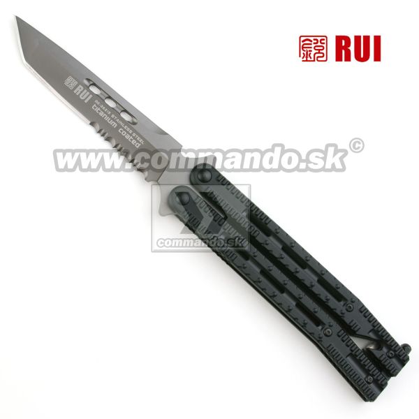 RUI Tactical Folding Knife ButterFly Tanto 36215 zatvárací nôž