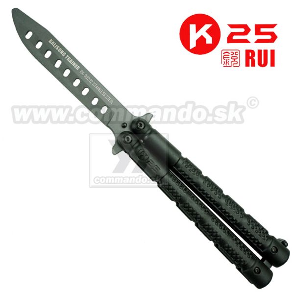 K25 RUI Motýlik tréningový nôž Black 36252