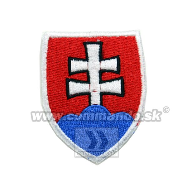 Nášivka Slovakia Znak 6x4,5cm bez názvu