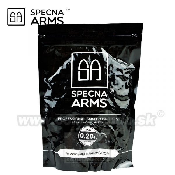 Specna Arms Profesional BB Series 0,20g 5000ks BB guličky White 6mm