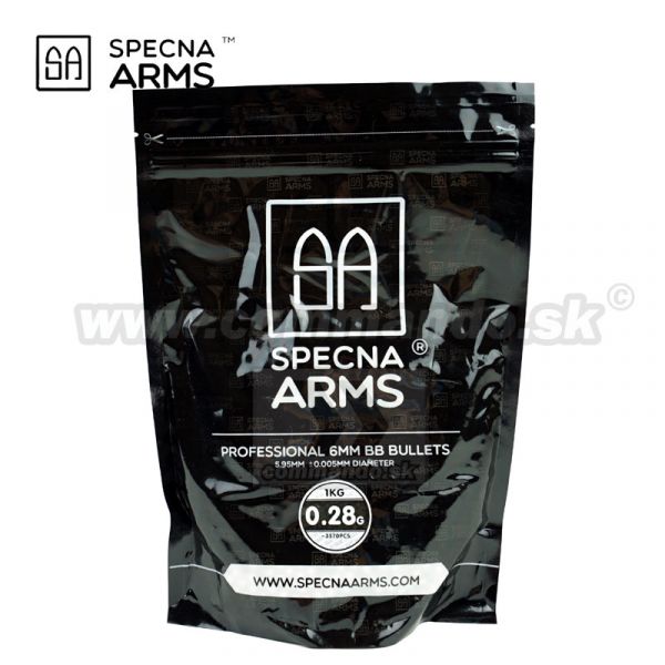 Specna Arms Profesional BB Series 0,28g 3570ks BB guličky White 6mm