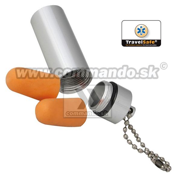 Ochrana sluchu štuple do uší TravelSafe Earplugs Silence TS-0363