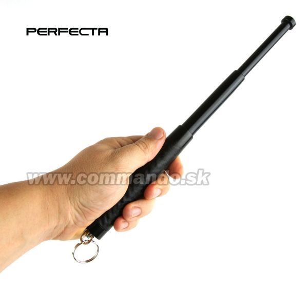 Teleskopický obušok Perfecta Mini 30cm 12" Čierny