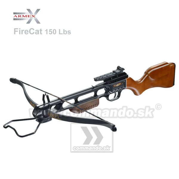 Crossbow Armex Kuša Firecat Recurve 150 Lbs Wood