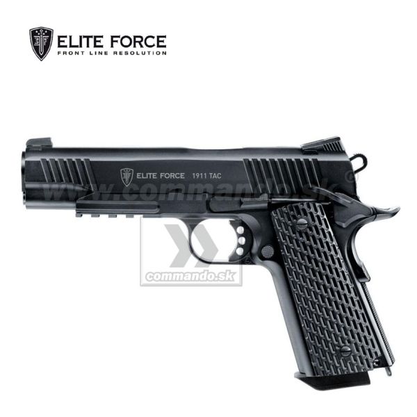 Airsoft Pistol Elite Force 1911 TAC Full Metal CO2 GBB 6mm