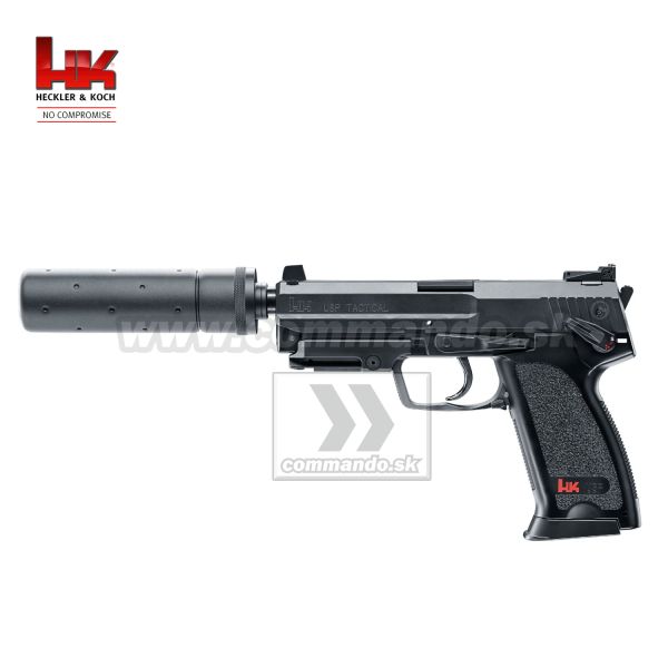 Airsoftová pištoľ Heckler&Koch HK USP Tactical Metal Slide AEP 6mm