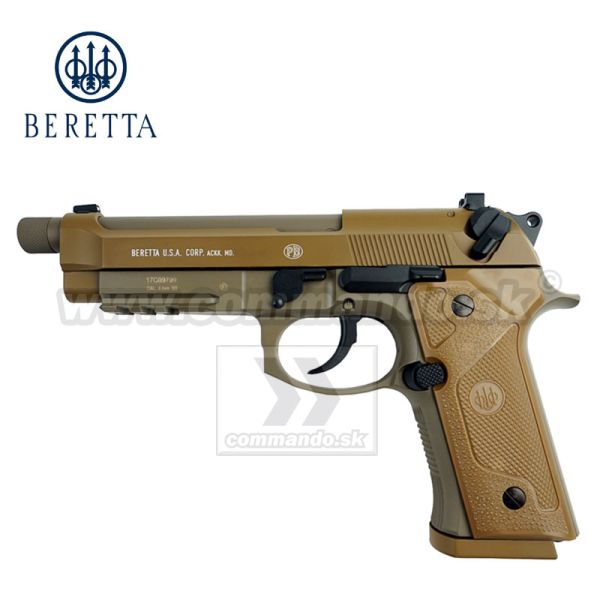 Airsoftová pištoľ Beretta M9A3 FDE GBB CO2 6mm airsoft pistol