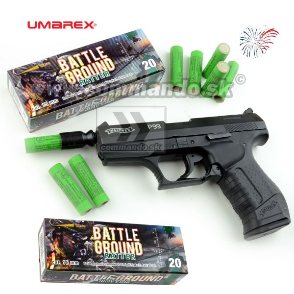 Signálne svetlice Umarex Battle Ground Ratter 20ks cal.15mm