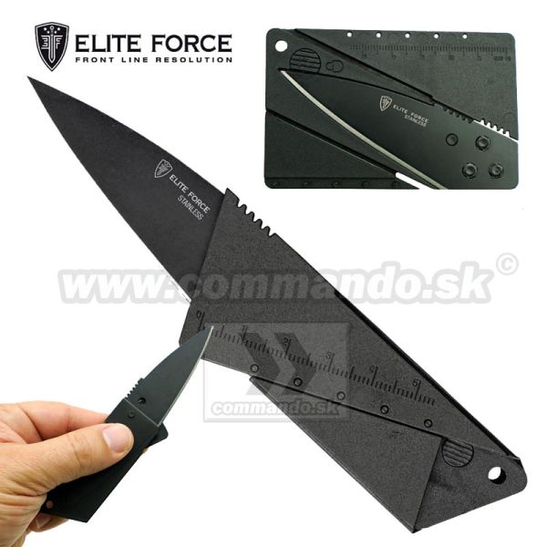 Zatvárací nôž kreditka Elite Force EF Mission Knife MKS