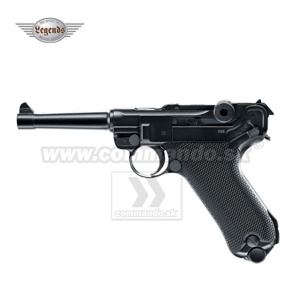 Airgun Vzduchovka Parabellum P08 BlowBack CO2 4,5mm