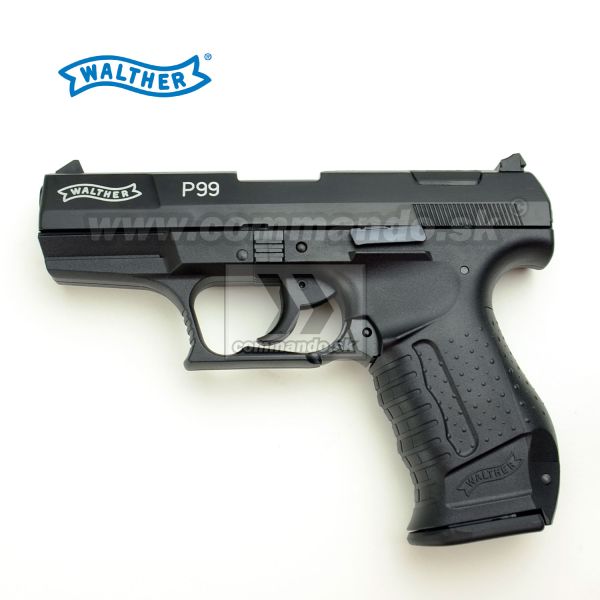 Plynovka Walther P99 Black 9mm, čierna