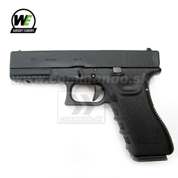 Airsoft Pistol WE EU17 Glock Gen.3 Black GBB 6mm