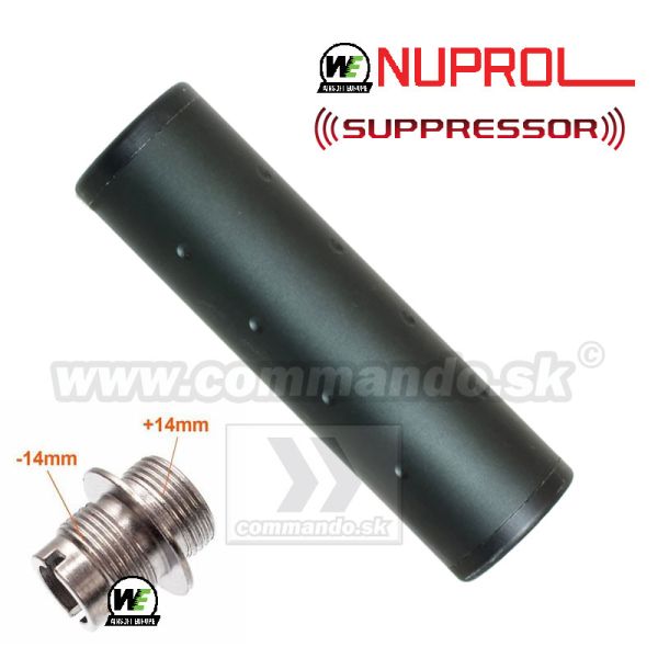 WE Nuprol VIPER Suppressor Airsoft Tlmič Barrel Extension