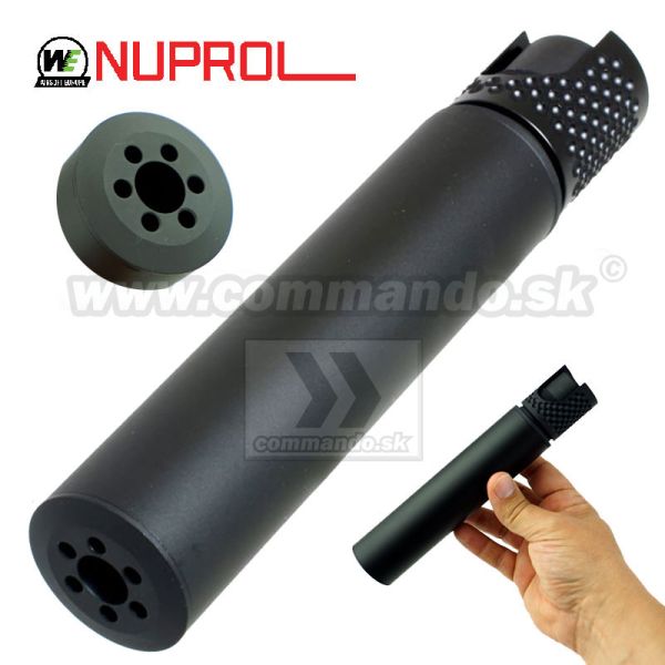 WE Nuprol Cobra Bocca Suppressor Airsoft Tlmič Barrel Extension