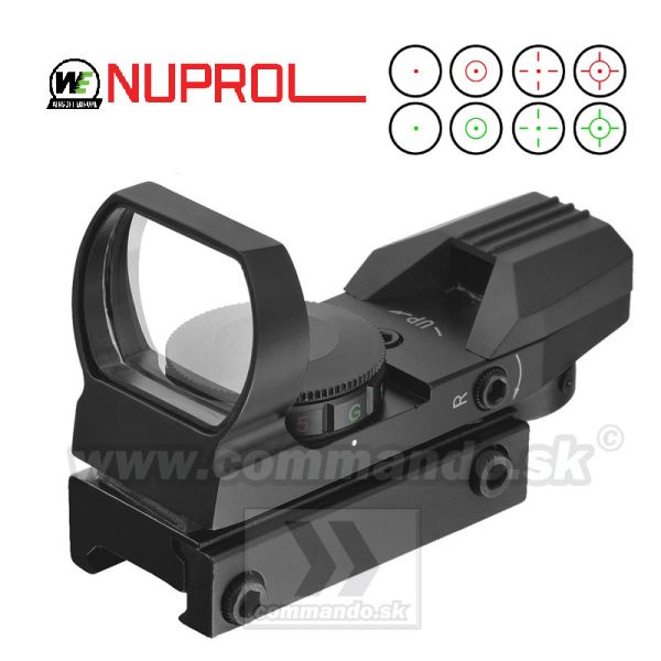 We Nuprol NP Point RDS Kolimátor Open Type Dot Sight otvorený