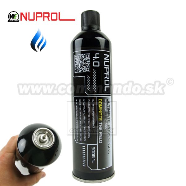 WE Nuprol 4.0 Plyn Black Premium Gas 500 ml