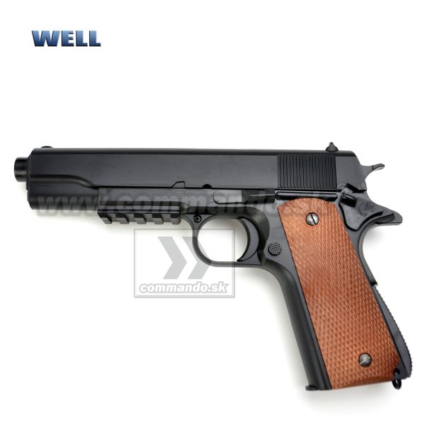 Airsoft Pistol Well 1911 P361 Manual ASG 6mm