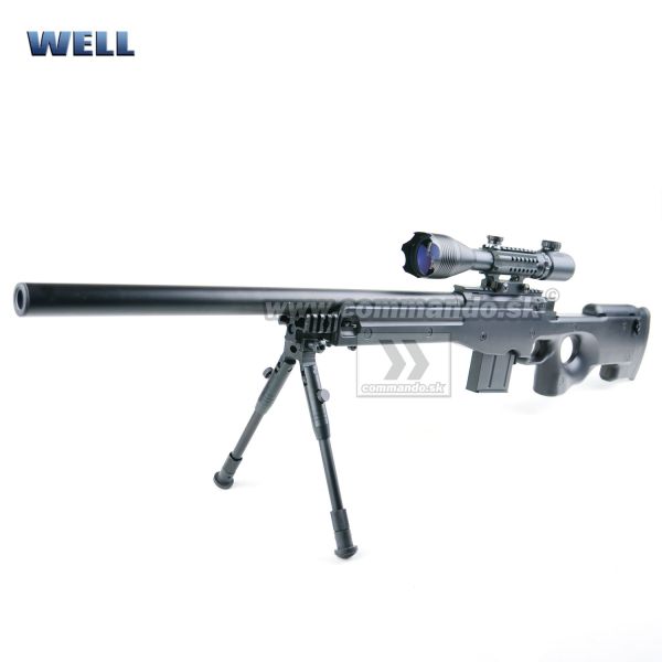 Airsoft Sniper Well L96 MA 4401D 3-9x40 Set ASG 6mm