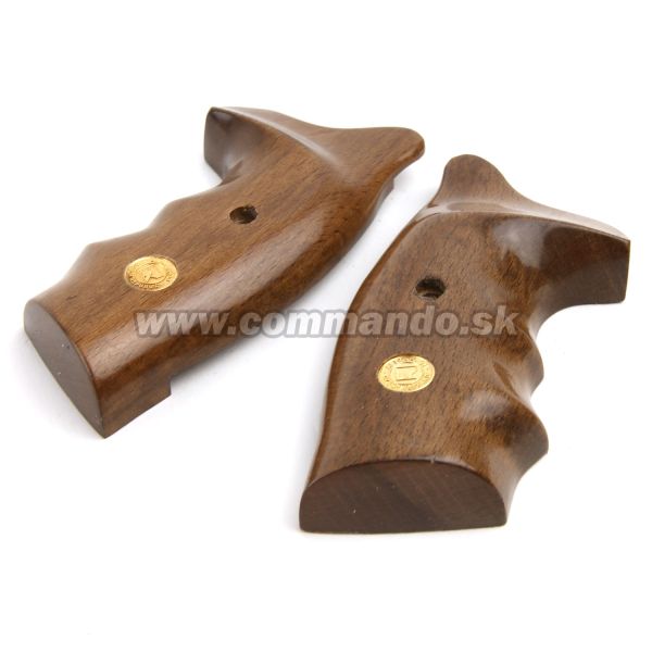 Wood Grips, náhradné pažbičky, črienky  Alfa č.12, drevo